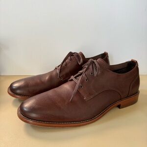 Classic Brown Cole Hann Leather Men's Shoes